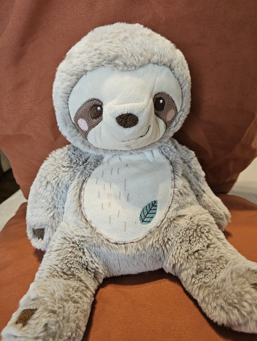 Douglas Baby Stanley Sloth Plumpie Plush Soft Stuffed Animal Toy 13" Retired Euc